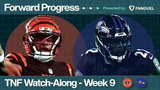 Cincinnati Bengals vs. Baltimore Ravens LIVE Watch-Along | Week 10 TNF Presented by Fanduel