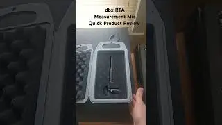 dbx RTA Measurement Microphone Review 