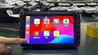 8” Android Headunit for Volkswagen with Carplay Android Auto DSP