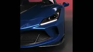 Дизайн проект обвеса для Ferrari F8
