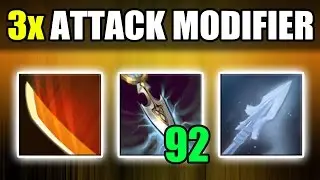 Triple Attack Modifier Silencer | Dota 2 Ability Draft