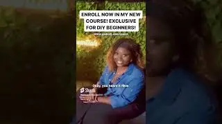 NEW DIY Course #diycourse #diyhomedecorating #diycraft