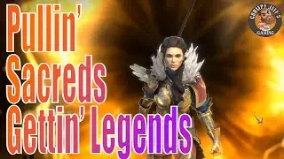 Raid Shadow Legends Sacred Shard Opening with Grumpy Jeff 💎🎇✨