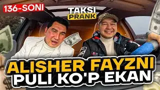 🎥Taksida prank 136-soni🚕 Xalq suygan Alisher Fayz akamiz bilan bo'ldi