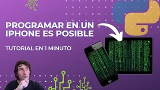 Programming on iPhone and iPad is possible | 1-minute guide