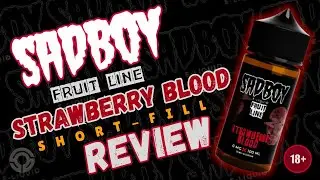 SADBOY: Strawberry Blood | 100ml Short-Fill Review