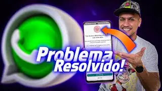 Tem de ter o WhatsApp Oficial para usar esta conta! Como Resolver 2024