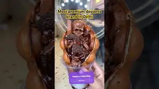 Most premium ice cream brand in CP Delhi since 2017 | #shorts #foodshorts #icecream #ytshorts