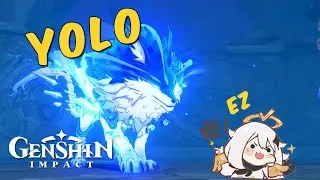 Genshin Impact CBT - Solo Boss Raid Andrius
