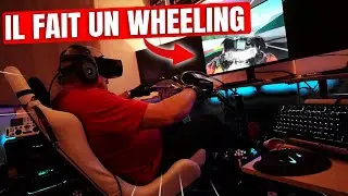 il fabrique un volant de MOTO en VR 🤯