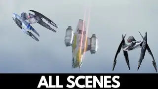 Every Vulture droid scene in the Mandalorian and Grogu trailer