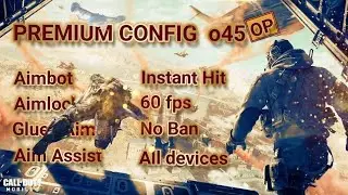 SNIPER CONFIG o45 CODM SEASON 8 | AIMBOT CONFIGS COD MOBILE