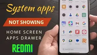 Miui default system apps missing redmi/Xiaomi | apps not showing home screen/apps drawer