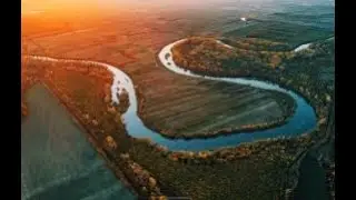 Природа снята с дрона в 4K