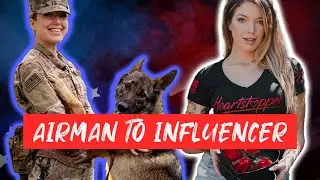 Airman to Influencer - Sidney Gabower former  K9 dog handler in the Air Force 