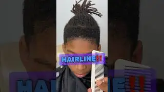 Craziest Front Hairline Taper Ever‼️💈 😱