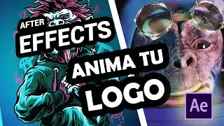 Animar LOGO en AFTER Effects | 🔥Animar Logo SUPER Fácil🔥