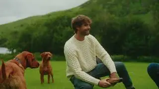 The Kilronan Aran Honeycomb Sweater
