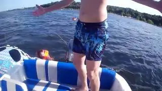 Покатались на КАТЕРЕ и ТАБЛЕТКЕ