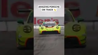 AMAZING PORSCHE ON TRACK 👏 #cars #supercars #youtubeshorts #porsche