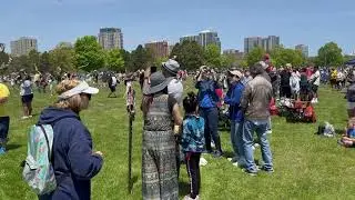 Grand Launch of 600 kites at the Family Kite Festival