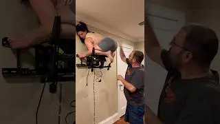📺TV Mount Fart dryer🤣😂 