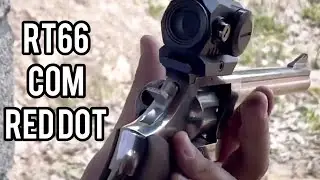 REVOLVER RT-066 Taurus CALIBRE .357 Magnum usando RED DOT ROMEO 5 SIG SAUER !