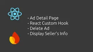 Build a Marketplace App with React and Firebase (8/10) | Ad Detail Page