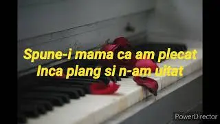 Theo Rose feat. Andrei Banuta  💔 Spune-i Mama 💔 piano karaoke