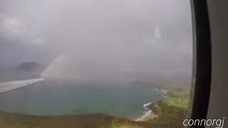 Hawaiian Airlines Flight from Honolulu to Lihue, Kauai | HNL-LIH | 717