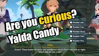What's inside all the 5 candy boxes? - Sumeru Cutscene
