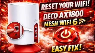 How to Reset Mesh Wi-Fi 6 Deco Voice AX1800  - English