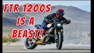 INDIAN FTR1200s IS A BEAST