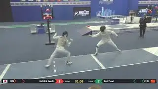 Asian Champs 2024 SMF - L4 - Iimura Kazuki JPN v Mo Ziwei CHN