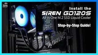 How to Install the SIREN GD120S AIO SSD Cooler | Step-by-Step Guide for Maximum Cooling Efficiency