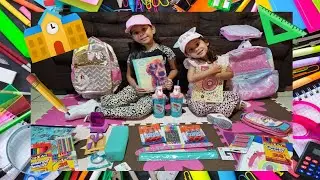 LAS LEONCITAS KIDS ME DESEAN EXITO EN LA PRIMARIA | COMPRANDO LOS UTILES ESCOLARES | Natalia Sofia
