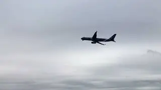 Взлет Ту-204-100С в Новосибирске. Авиастар-ТУ Почта России.