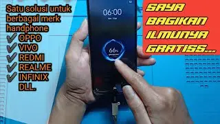Solusi Hp Android Restart//Normal Jika di Sambung Cas//Mati Ketika di Cabut