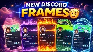 🔥 NEW Discord Profile Frames Are INSANE  (All Effects Showcase!)