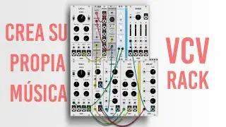 CREA UN SINTETIZADOR EN VCV RACK 😮 | Aprende síntesis musical con VCV rack modular free synth.
