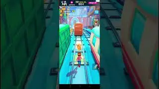 subway Princess runners game play video funny cartoon #children