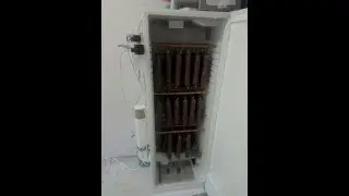 Climate chamber with external dehumidifier