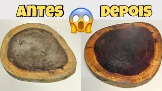 COMO TRATAR MADEIRA | OLHA O RESULTADO (Faça você mesmo)