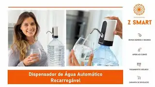Dispensador de Água Automático Recarregável | ZSMART .PT