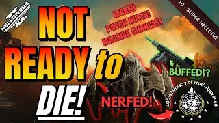 Leaked Patch Notes & Game Changing Nerfs in Helldivers 2