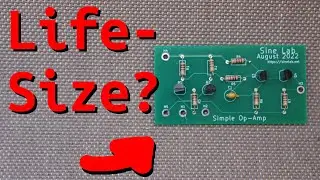 Life-Sized OP-AMP!? - How do OP-AMPs work?