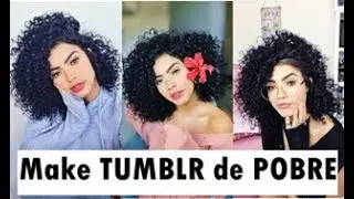 MAKE TUMBRE de POBRE que eu USO para TIRAR FOTO!