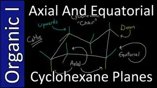 Axial and Equatorial Planes on the Chair Conformation of Cyclohexane - Organic Chemistry I