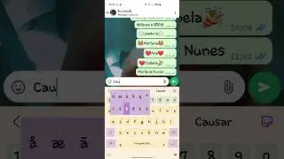 Nome dos inscritos