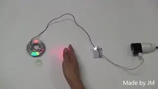 How to make a Laser alarm security circuit on breadboard (Step by step tutorial)